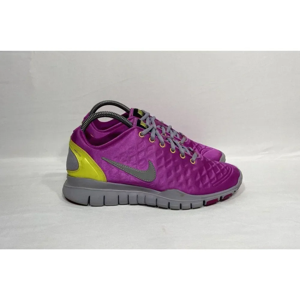 Nike Free TR Fit Winter Pink Yellow 469767-500 Women’s Size 7.5